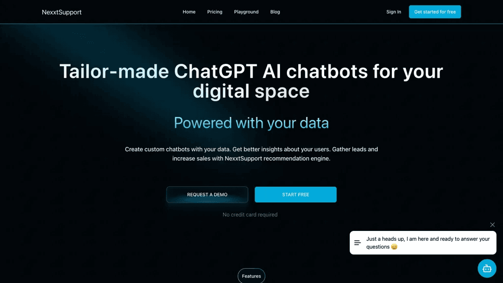 NexxtSupport 官网截图