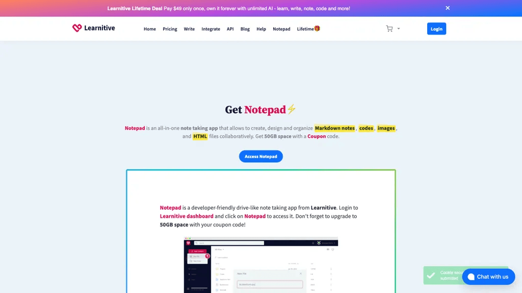 Notepad 工具截图