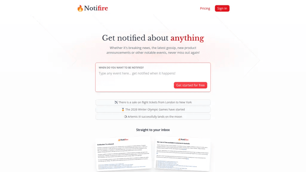 notifire.freeth.dev 工具截图