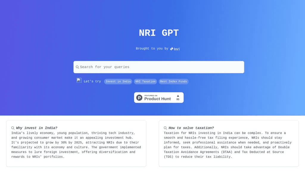 NRI GPT 工具截图