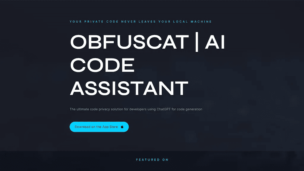 ObfusCat 官网截图