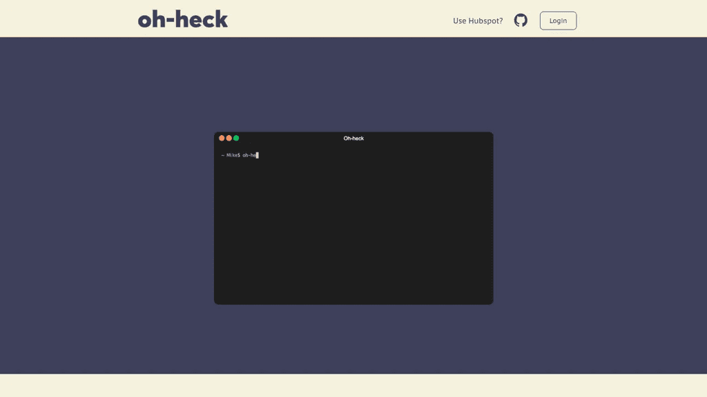 Oh-heck 工具截图