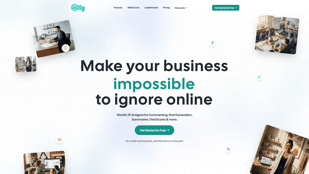 Olly 2.0 官网截图