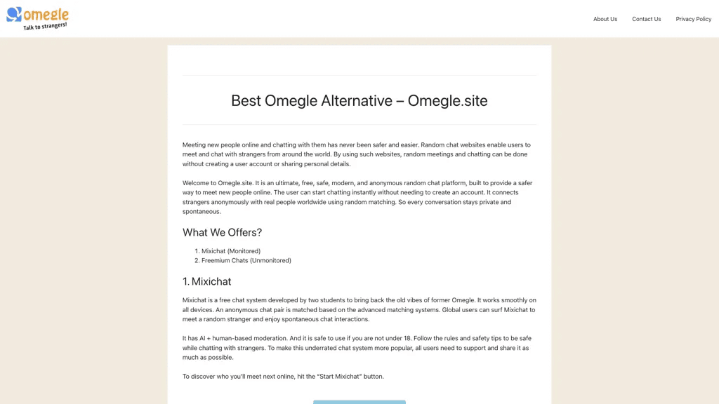 omegle.site 工具截图