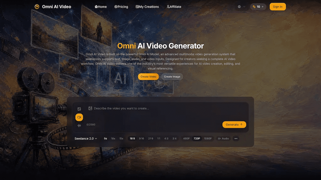 OmniAIVideo.ai 工具截图