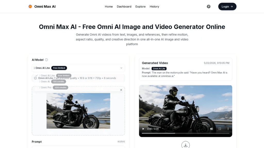 omnimax.ai 官网截图