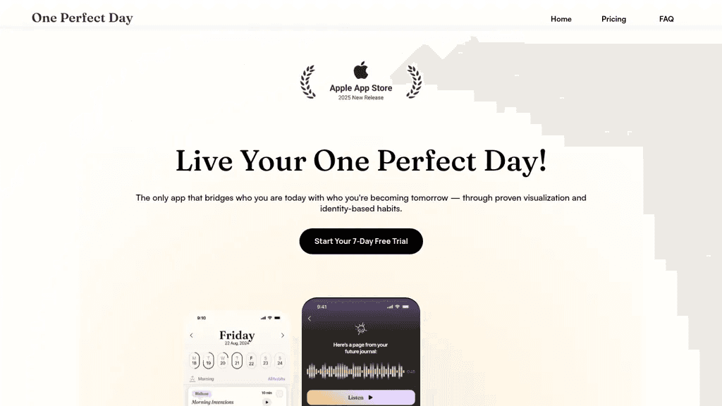 One Perfect Day 工具截图