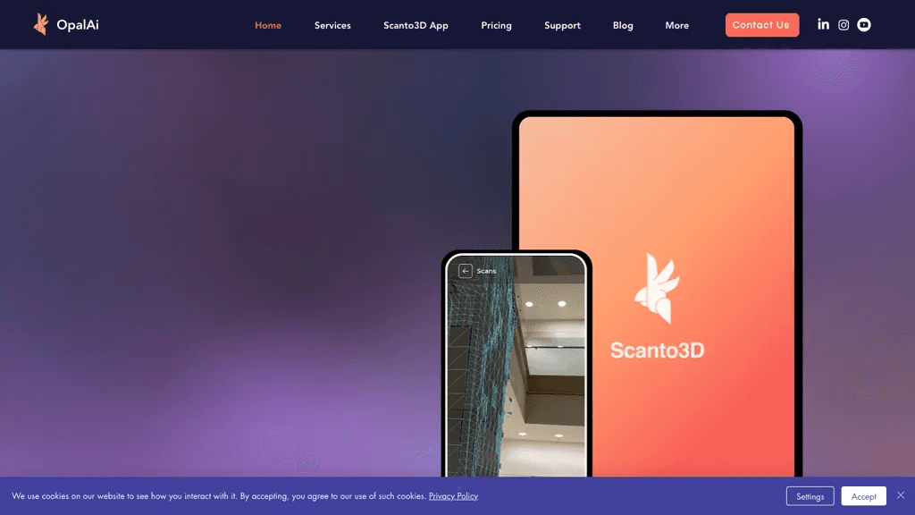 OpalAi ScanTo3D 工具截图