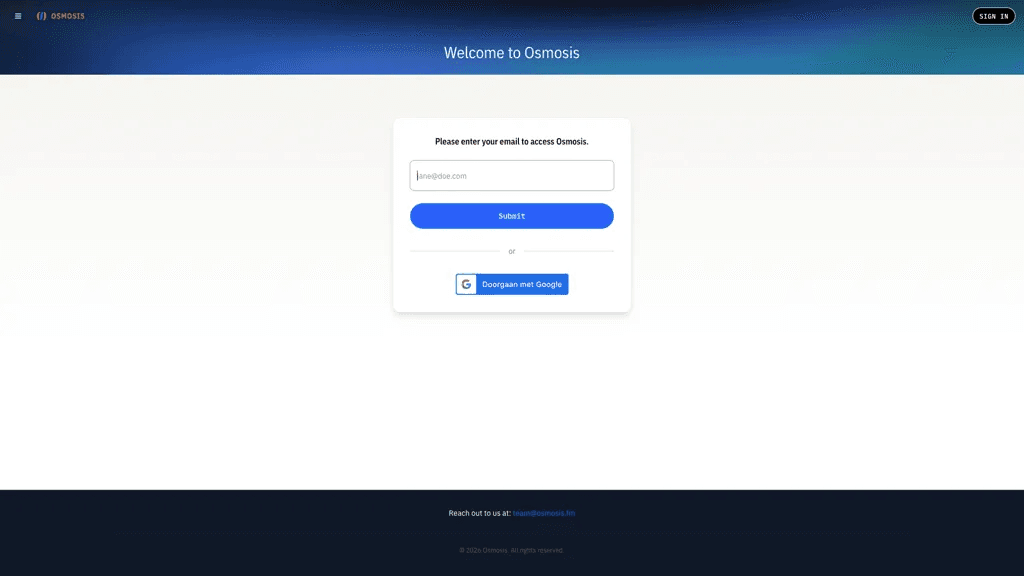 Osmosis 工具截图