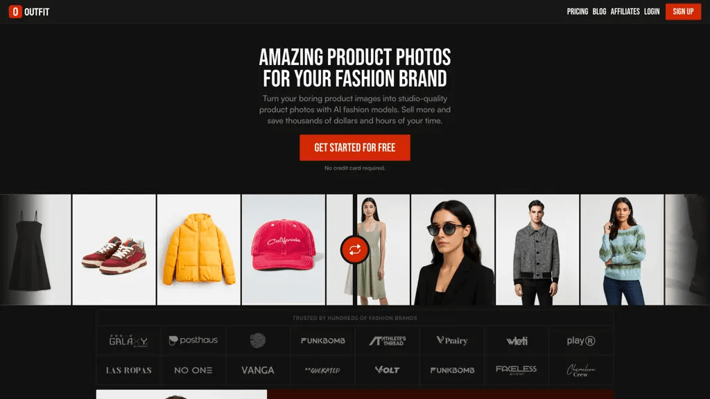 Outfit.fm 工具截图
