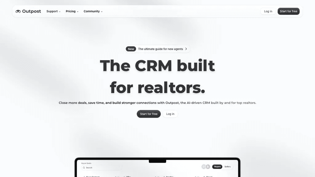 Outpost crm 工具截图