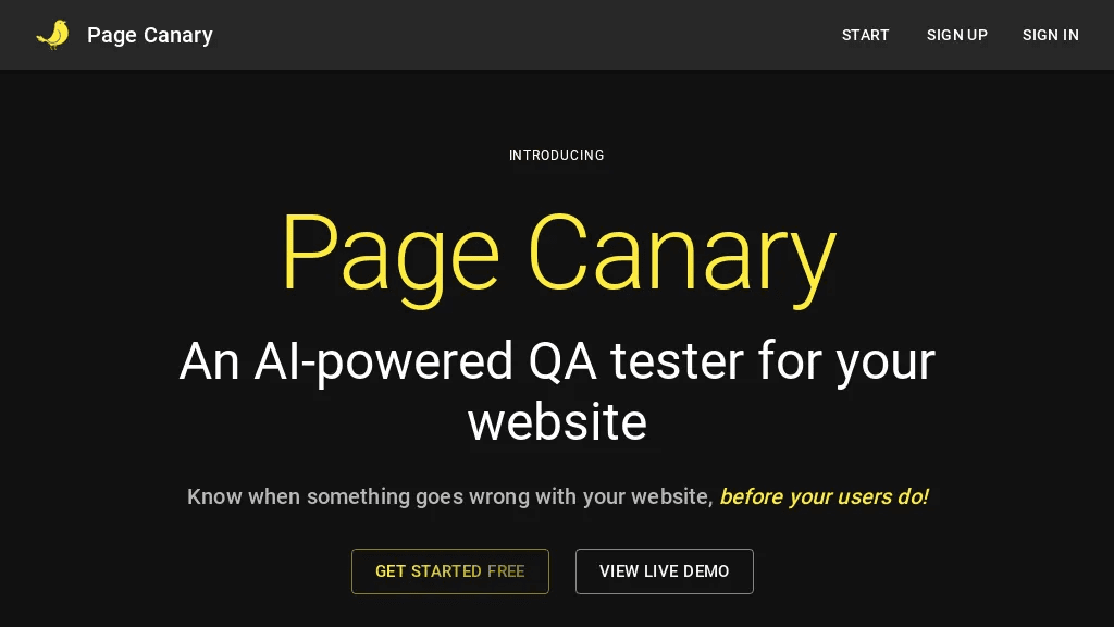 Page Canary 工具截图