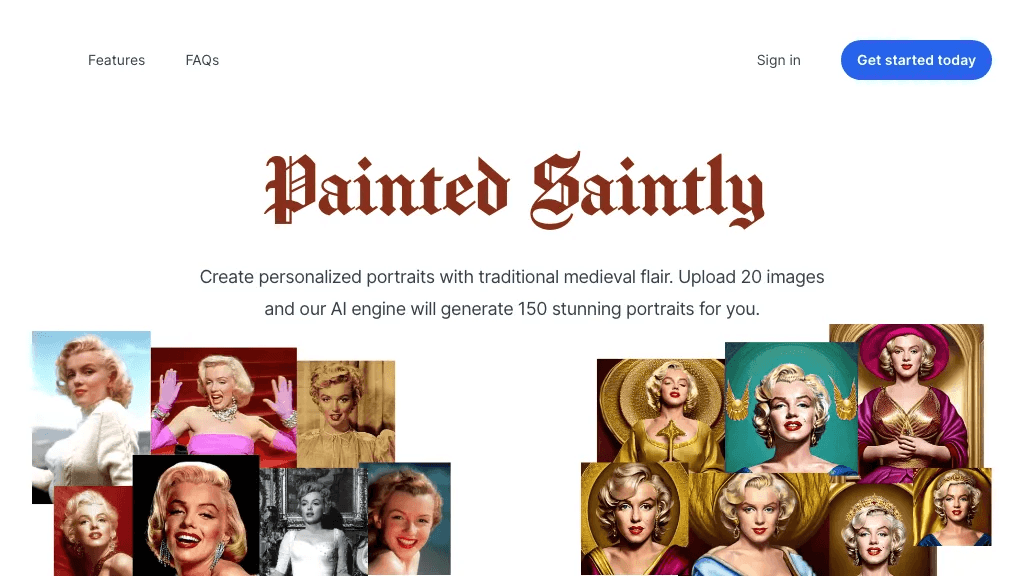 Painted Saintly 官网截图