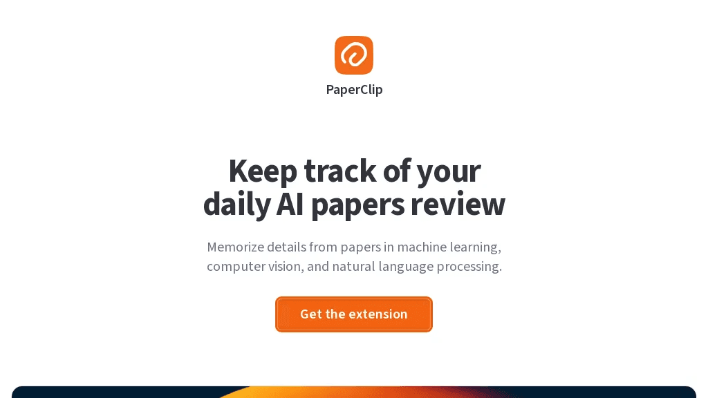 PaperClipapp 官网截图