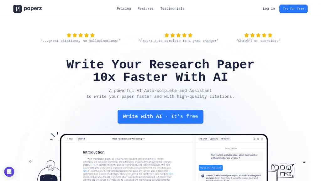 Paperz 工具截图