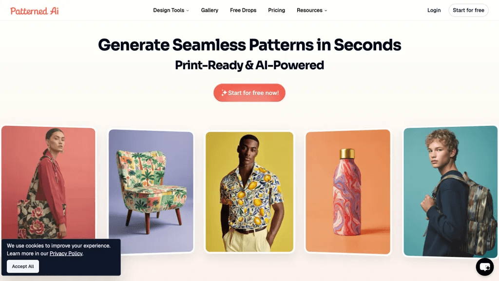 Patterned AI 官网截图