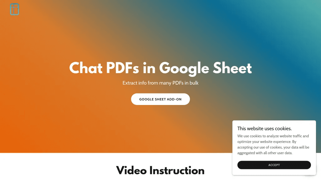 PDF AI Sheet 工具截图