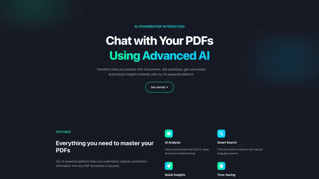 PDFConvo 官网截图
