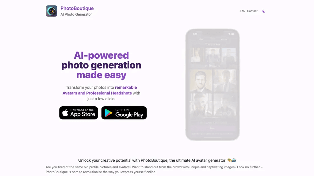 PhotoBoutique 工具截图
