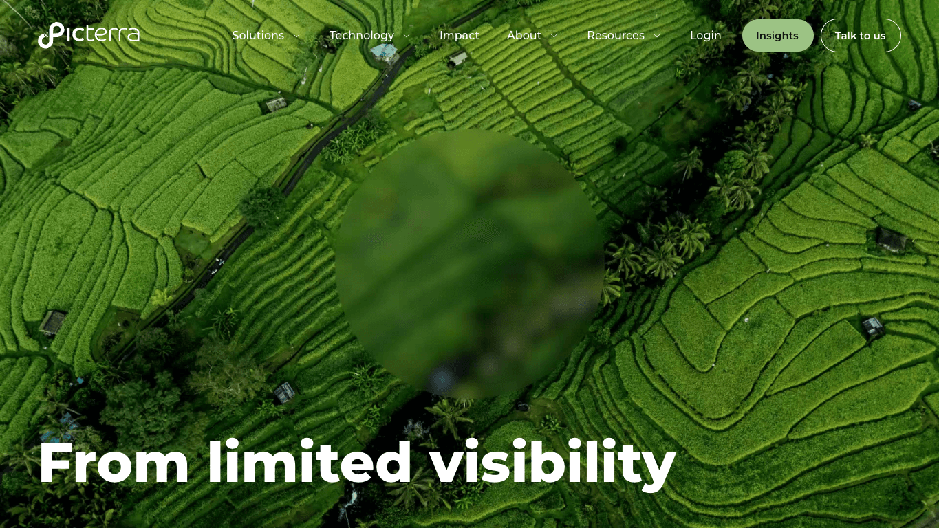 picterra.ai 工具截图