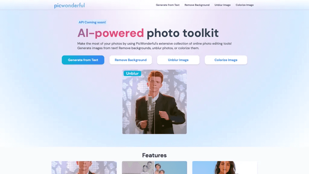 PicWonderful 工具截图