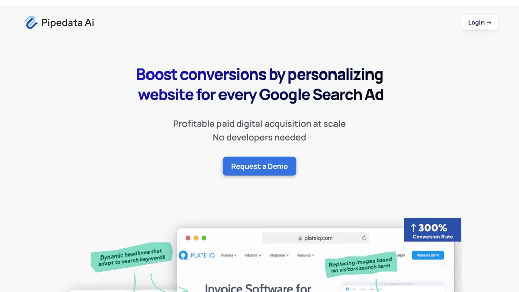 Pipedata AI 工具截图