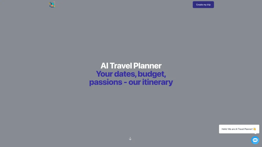 planmytripnow.ai 官网截图