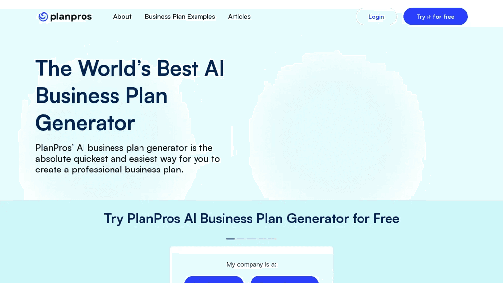PlanPros.ai 工具截图
