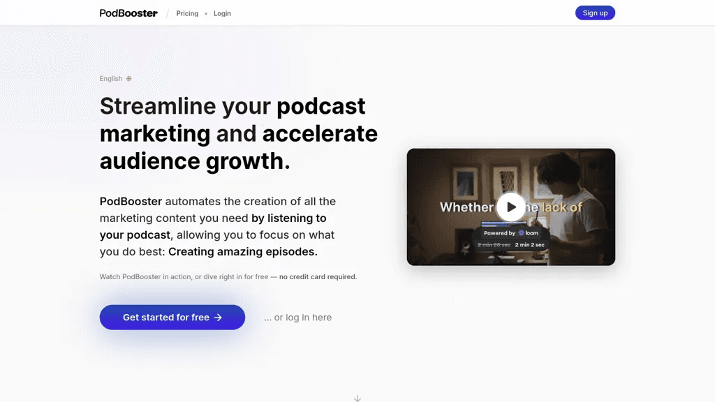 PodBooster 工具截图