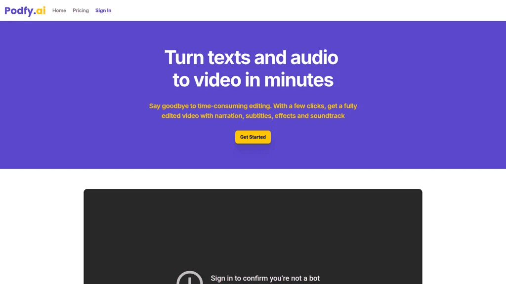 podfy.ai 工具截图