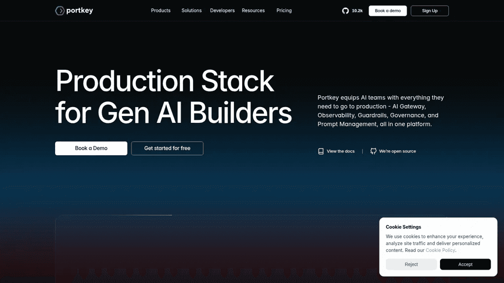 portkey.ai 工具截图
