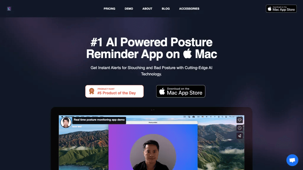 Posture Reminder App 工具截图