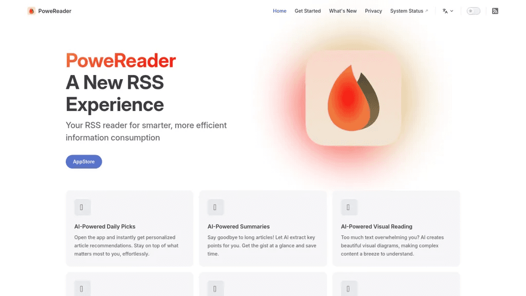 PoweReader 工具截图