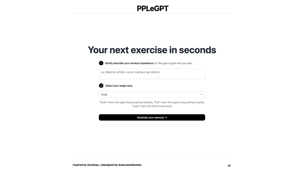 PPLEGPT 官网截图