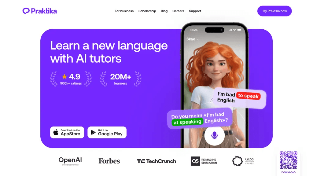 Praktika.ai 工具截图