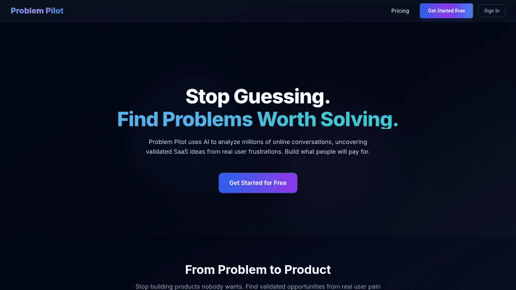 Problem Pilot 工具截图