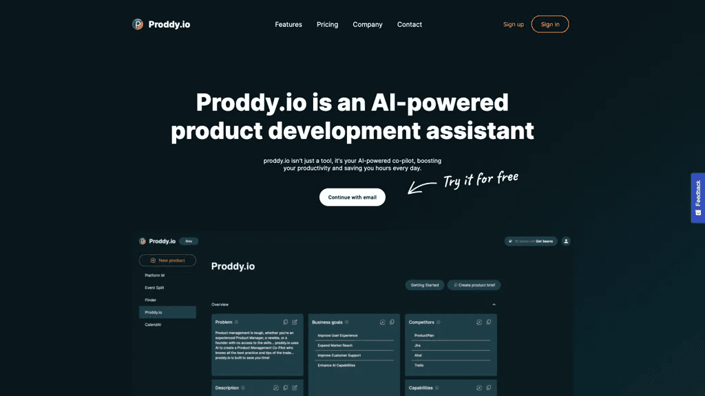 Proddy.io 工具截图