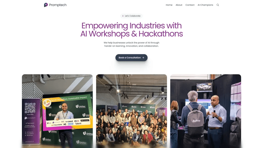 Promptech.ai 工具截图