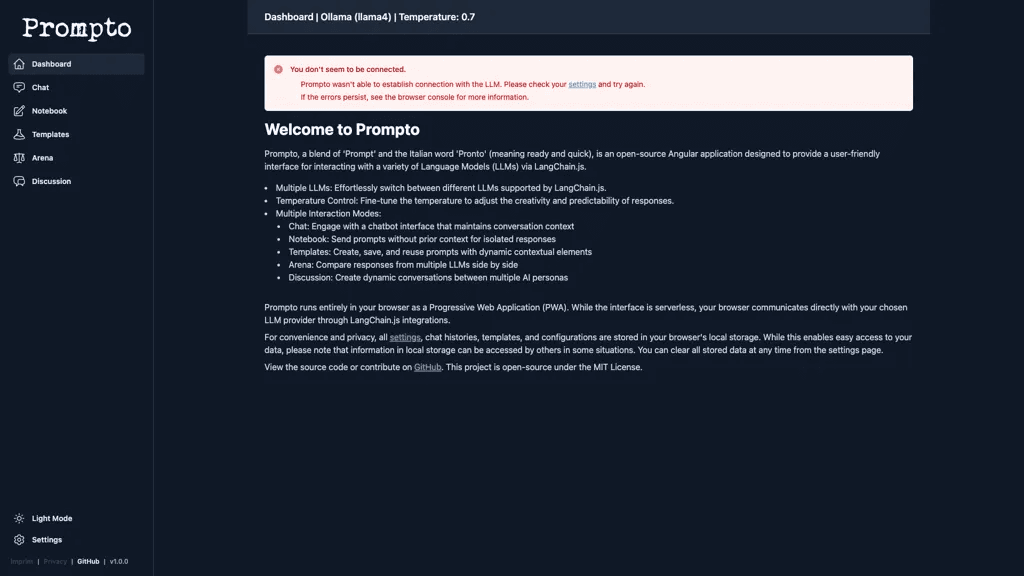 Prompto 工具截图