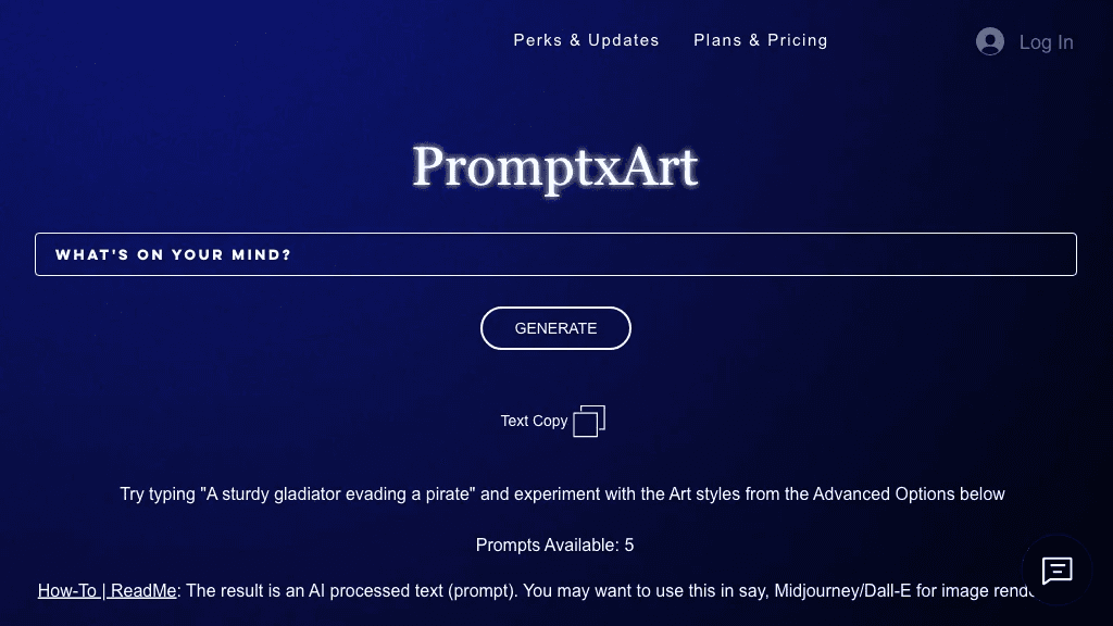 Promptxart 工具截图