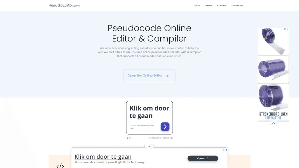 PseudoEditor 工具截图