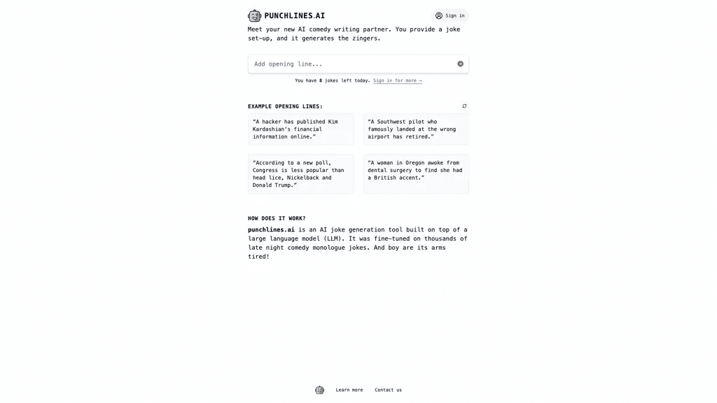 Punchlines 工具截图