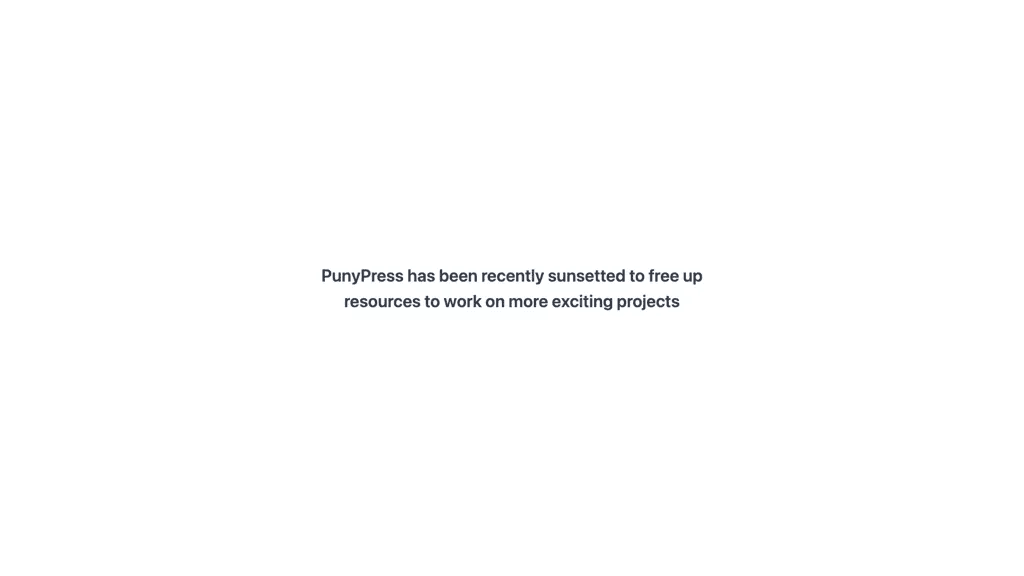 PunyPress 工具截图