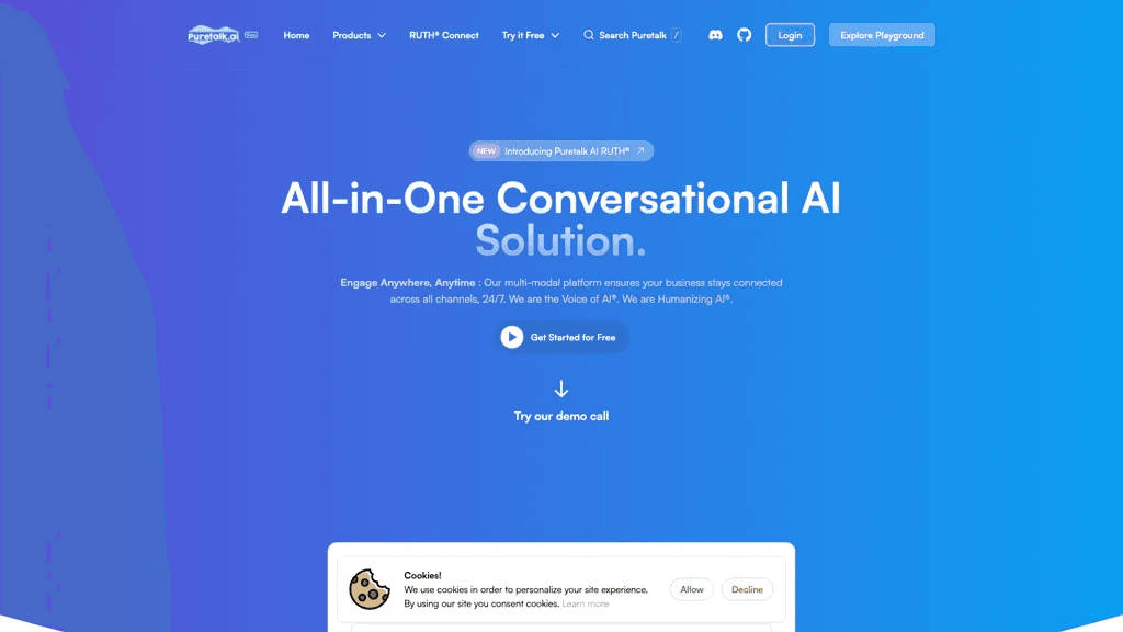Puretalk.ai 工具截图