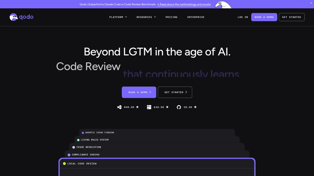 qodo.ai 工具截图