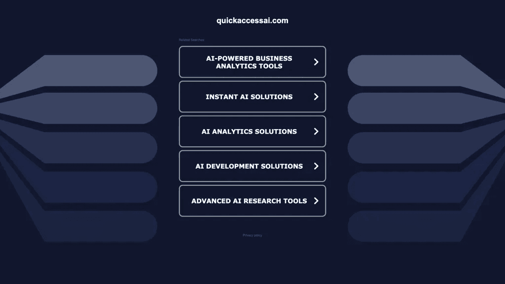 Quick Access Ai 工具截图