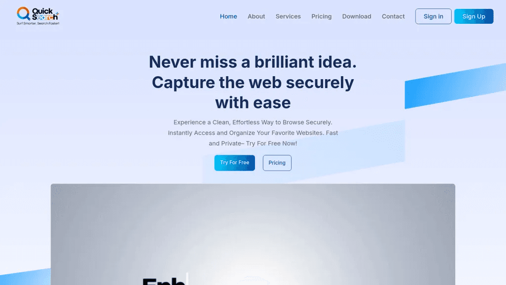 QuickSearchPlus 官网截图