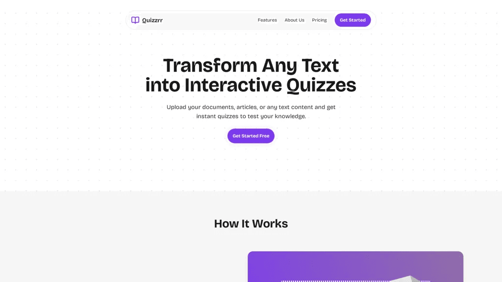 Quizzrr 工具截图