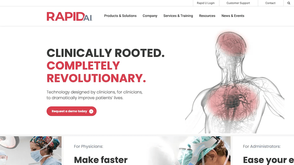 Rapidai.com 官网截图