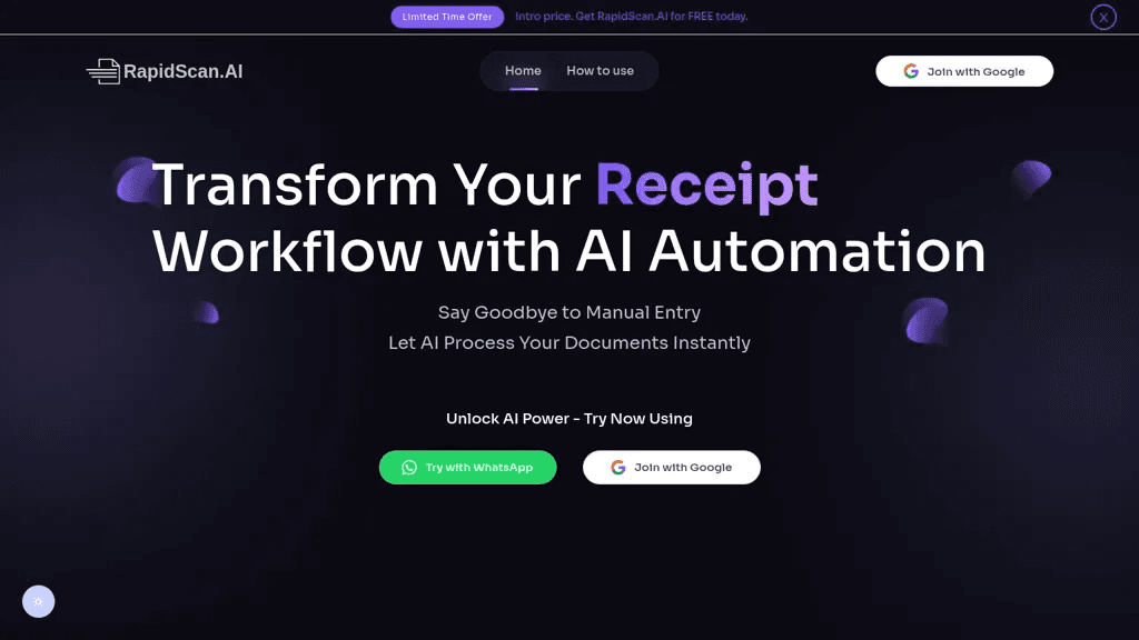 RapidScan.AI 官网截图